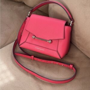 Strathberry Pink Leather Handbag